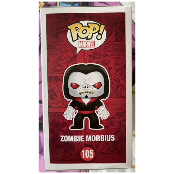 Funko Pop! Marvel: Zombie Morbius #105. - Picture 2 of 4